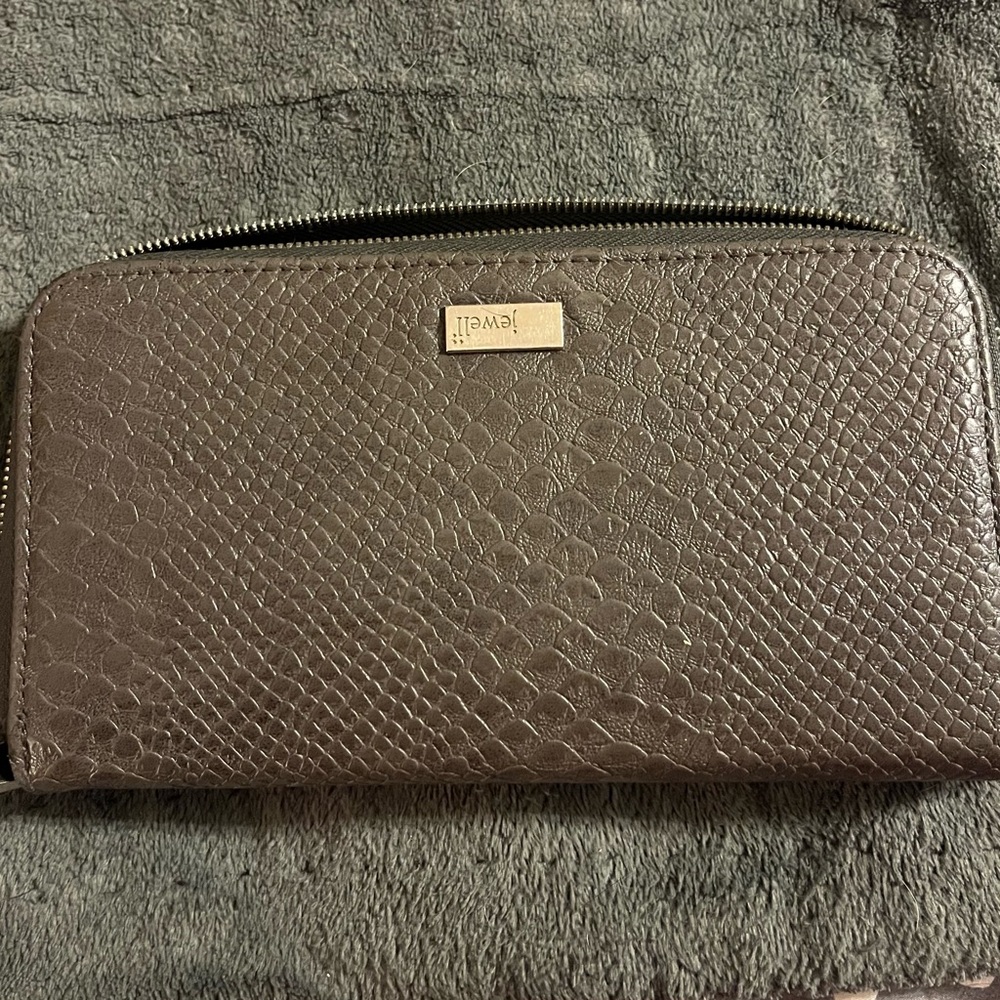 Grey wallet
